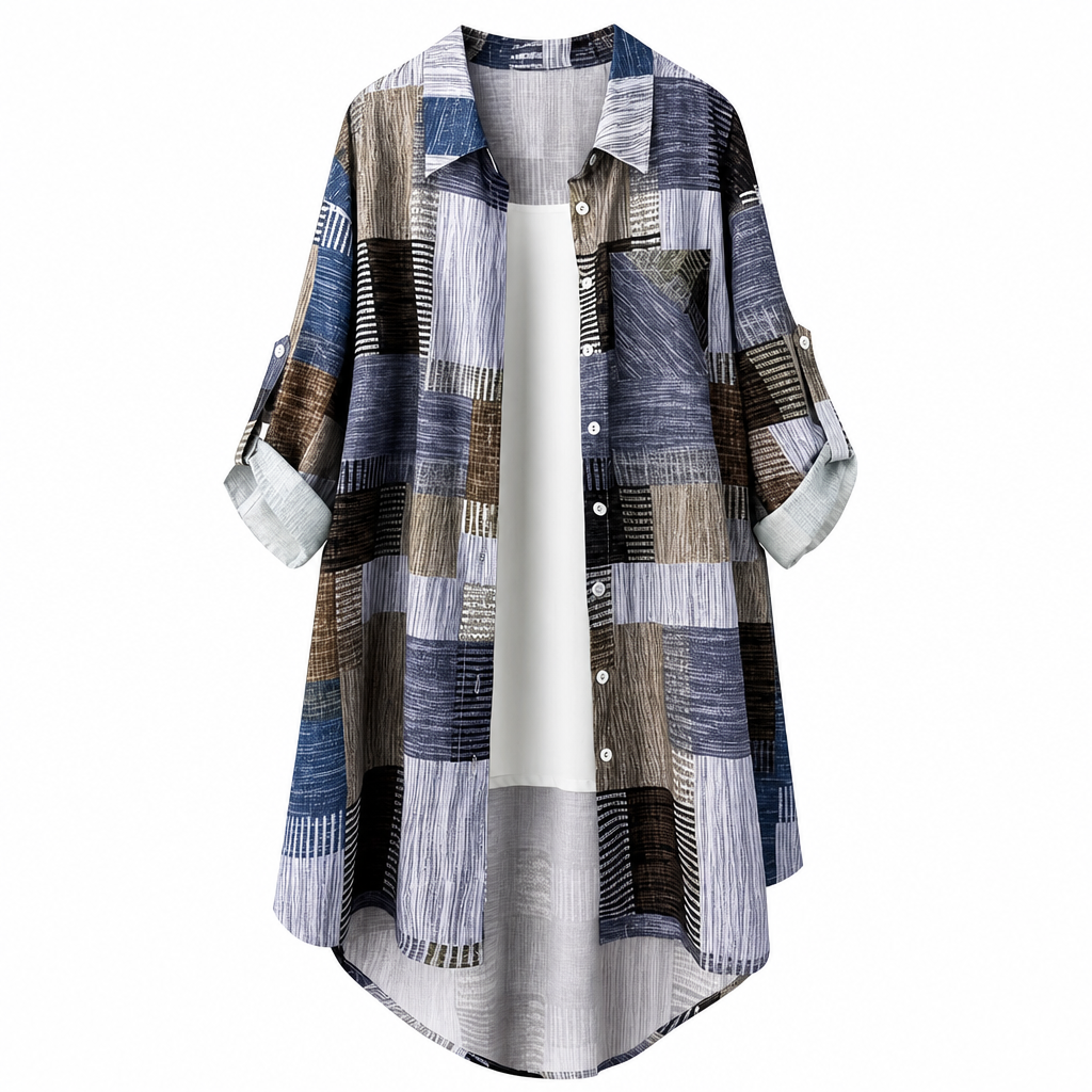 👔 Chemise à manches longues à carreaux, coupe ample décontractée, grande taille anti-UV pour printemps et automne ✨