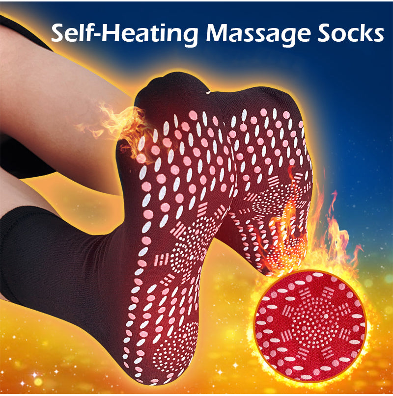 Turmalínové masážní ponožky-2