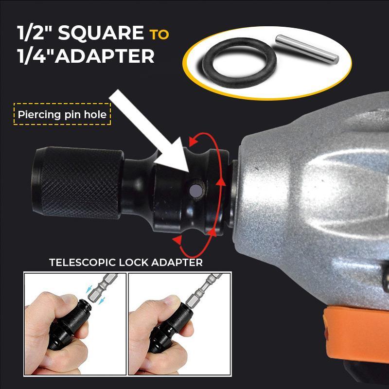 Hex Shank Socket Converter--buy 3 get 2 free(5pcs)-5