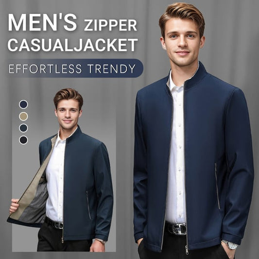 ✨Podzimní nové přírůstky ✨Standing Collar Zipper Casual Jacket