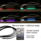 2026 Podvozek automobilu Flexibilní RGB vodotěsné LED páskové osvětlení (2PCS)