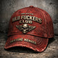 🧢Kšiltovka Old Fuckers Club Vintage s výšivkou