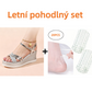 🩰🌟 Dámské lesklé sandály s páskem kolem kotníku a šikmým podpatkem – 🎀 Pásek s kamínky, elegantní a univerzální –  Platba při doručení 💪