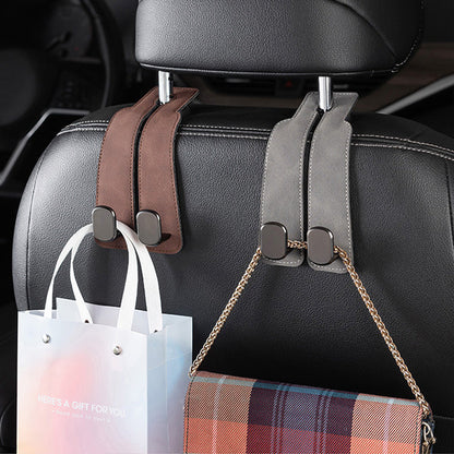 Udržte tašky a nákupy na místě bez rozlití – kožený háček na opěradlo sedačky. Na dobírku! 🛍️
