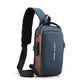 USB charging sport sling  Anti-theft shoulder bag