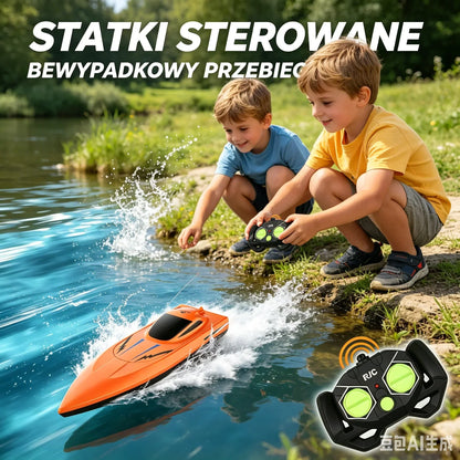 ✨ Dvouturbínová loď s dálkovým ovládáním,🚤 skvělý dárek pro děti