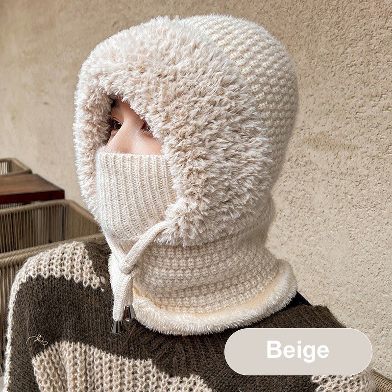 🌸Promotion exceptionnelle : 50 % de réduction❄️Écharpe-bonnet coupe-vent pour femme, idéale pour les activités de plein air
