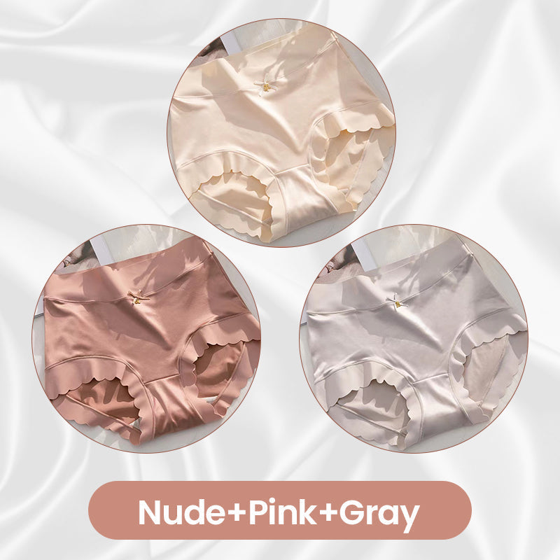 ⌛DERNIERS JOURS🔥1 acheté=2 offerts🩲Culotte satin premium antibactérienne hydratante🎁