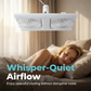 📢📢 SLEVA 50 % !!!⏰Moderní 2-v-1 LED stropní ventilátor se světlem