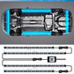 2026 Podvozek automobilu Flexibilní RGB vodotěsné LED páskové osvětlení (2PCS)