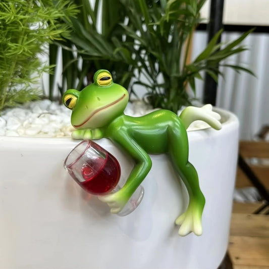 🐸 Žába Závěs na květináč Ornament🍷