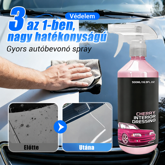 Čisticí sprej vhodný pro různé povrchy v interiéru automobilu