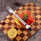 🍉 Snadná příprava ovoce – SLEVA 49 % – ✨Kráječ a vidlička na ovoce 2 v 1 🍓