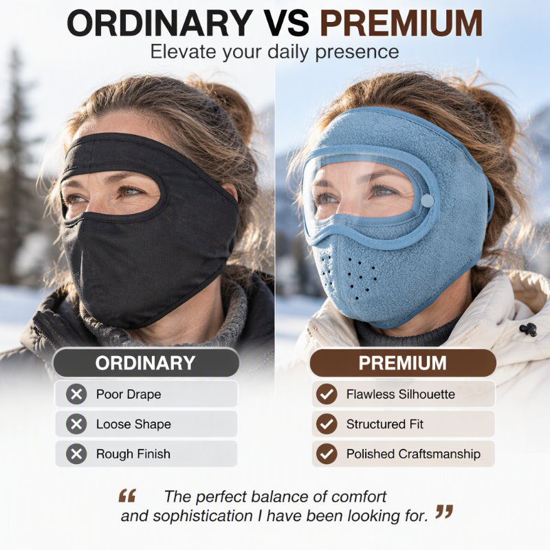 ❄️Offre spéciale hiver : 24.99€ !!!💥 - Prêt pour Noël !🎅❄️ - Masque anti-buée pour l'hiver❄️