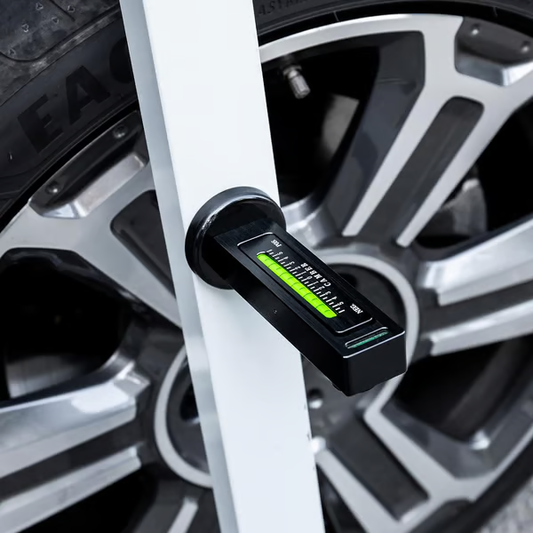 🔥🛠️Nastavitelný magnetický měřicí přístroj pro opravy pneumatik osobních automobilů, nákladních vozidel a obytných vozů