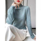 Winter half turtleneck retro buckle pullover knitted sweater🥰Buy 2 free shipping