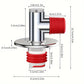 🔥Anti-overflow Deodorant Washing Machine Floor Drain Adapter