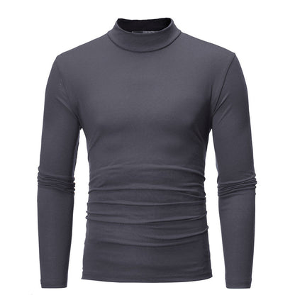 📢📢60 % de réduction !!!✨T-shirt thermique homme à col montant : chaud, respirant & décontracté pour automne-hiver ! ❄️