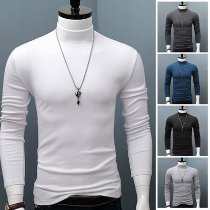📢📢60 % de réduction !!!✨T-shirt thermique homme à col montant : chaud, respirant & décontracté pour automne-hiver ! ❄️