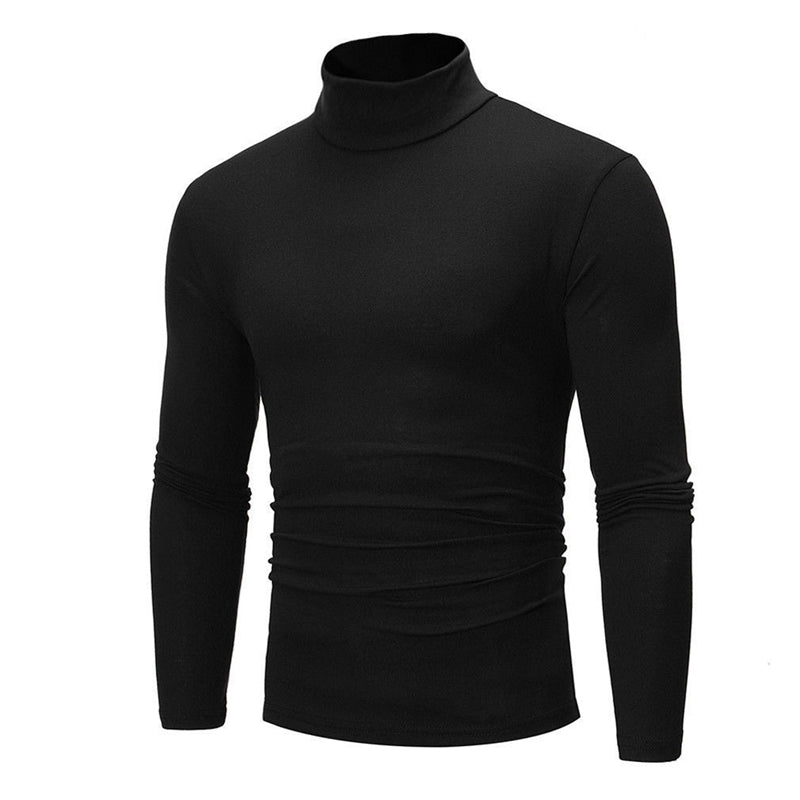 📢📢60 % de réduction !!!✨T-shirt thermique homme à col montant : chaud, respirant & décontracté pour automne-hiver ! ❄️