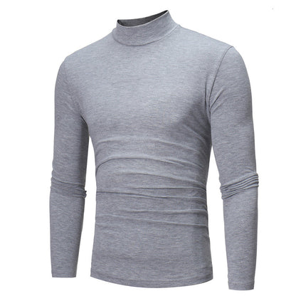 📢📢60 % de réduction !!!✨T-shirt thermique homme à col montant : chaud, respirant & décontracté pour automne-hiver ! ❄️