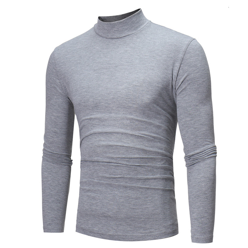 📢📢60 % de réduction !!!✨T-shirt thermique homme à col montant : chaud, respirant & décontracté pour automne-hiver ! ❄️