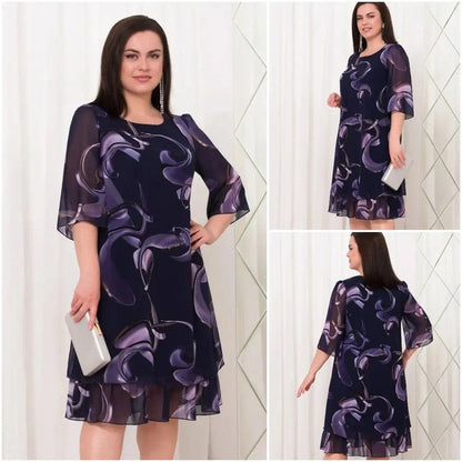 【M-4XL】💞Módní tištěné šaty
