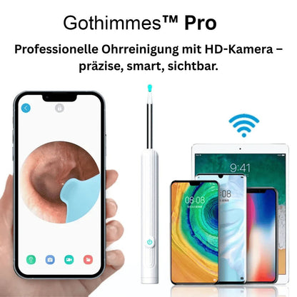 Inteligentní vodotěsný vizuální odstraňovač ušního mazu