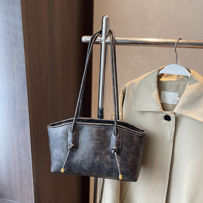 Dámská vintage taška přes rameno z PU kůže🔥