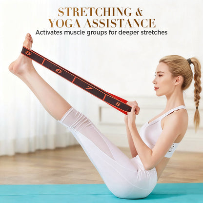 Fitness odporová guma pro strečink a jógu