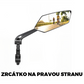 Zrcátko na řídítka kola