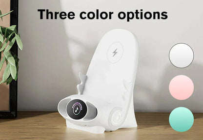 ⏰ Časově omezená sleva 50 % ⏳ Multifunkční bezdrátová rychlonabíječka s držákem na telefon 🔋