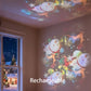 ✨Dynamicky rotující LED projektor