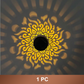 Solární mandala projektor světlo