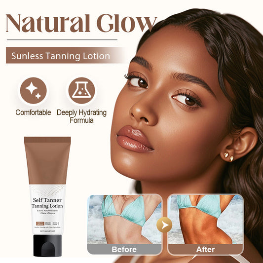 💥Časově omezená nabídka se slevou 50 %💥Přírodní samoopalovací krém Natural Glow