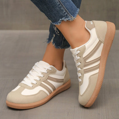 👟 Stylové dámské volnočasové boty s kulatou špičkou