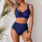Elegantní dvoudílné bikiny s tenkými ramínky