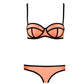 🏖️VÝPRODEJ🏖️Dámské sexy bikiny s barevnými bloky