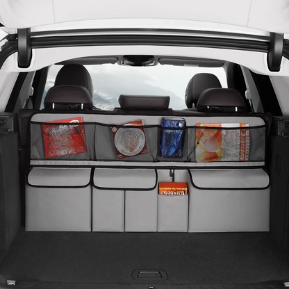 🚗 Závěsný organizér do kufru – úsporná taška do auta🧳🪝✨