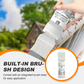 ✨🔥🖌️Osvěžte natřené povrchy jedním jednoduchým nástřikem!✨🏠Metalická stříbrná barva na vodní bázi s vestavěným štětcem💥👍