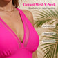 Dámský Peplum Tankini Set s Spodním Prádlem