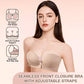 💜Seamless Front Closure Bra With Adjustable Straps