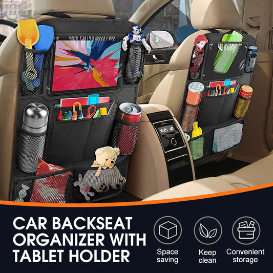 Car Backseat Organizer with Tablet Holder