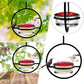 Metal Hanging Hummingbird Feeder