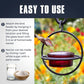 Metal Hanging Hummingbird Feeder