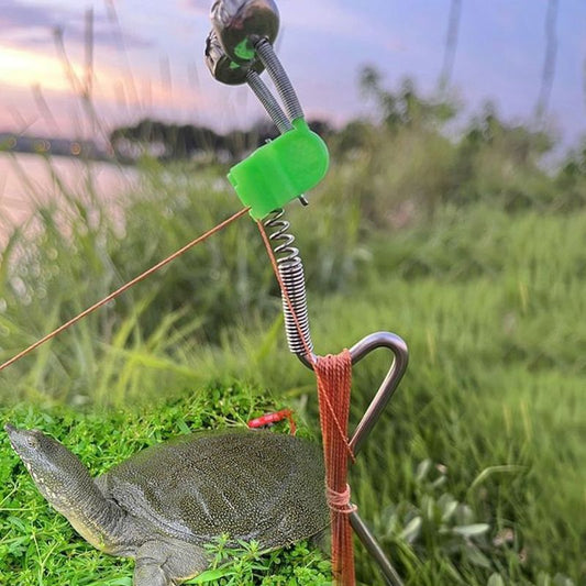 Automatický nástroj na jarní rybolov s rybářskými zvonky