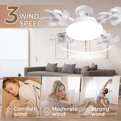 💡 Udržujte chlad a světlo – LED stropní ventilátor s dálkovým ovládáním – platba na dobírku 🌀