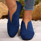 🥿Nový model pro rok 2026🎀 Pohodlné a lehké boty s výstřihem do V a plochou podrážkou