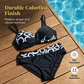 🌺👙 Dvoudílné bikiny s potiskem a zpevňujícím efektem –🌊Nezbytnosti pro dovolenou na ostrově–  platba při doručení💕
