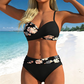🌺👙 Dvoudílné bikiny s potiskem a zpevňujícím efektem –🌊Nezbytnosti pro dovolenou na ostrově–  platba při doručení💕